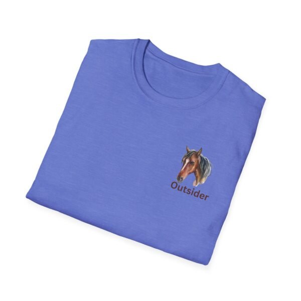 Outsider horse lovers unisex Softstyle T-Shirt - Image 26