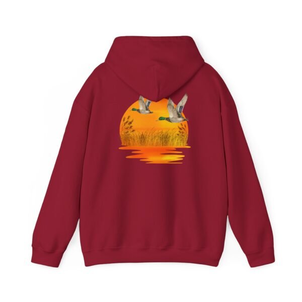 Ducks Over Sunset Outsider hoodie - wildlife lover hooded sweatshirt - Image 50