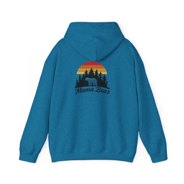 Mama Bear front and back Hooded Sweatshirt - Image 30