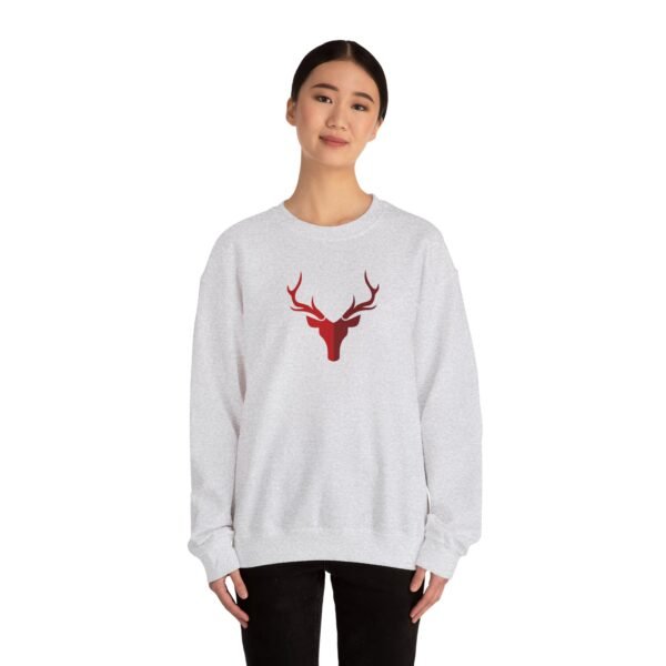 Red deer unisex Crewneck Sweatshirt - Image 13