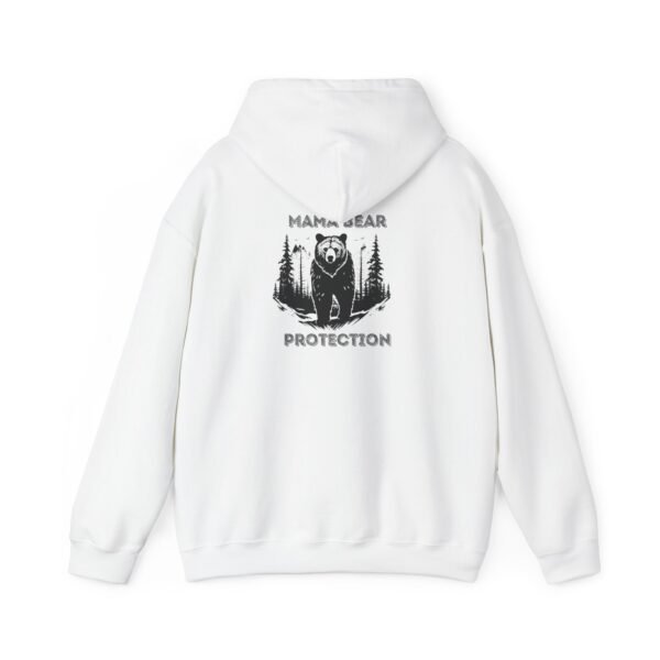 Mama bear protection front and back Hooded Sweatshirt - Image 7