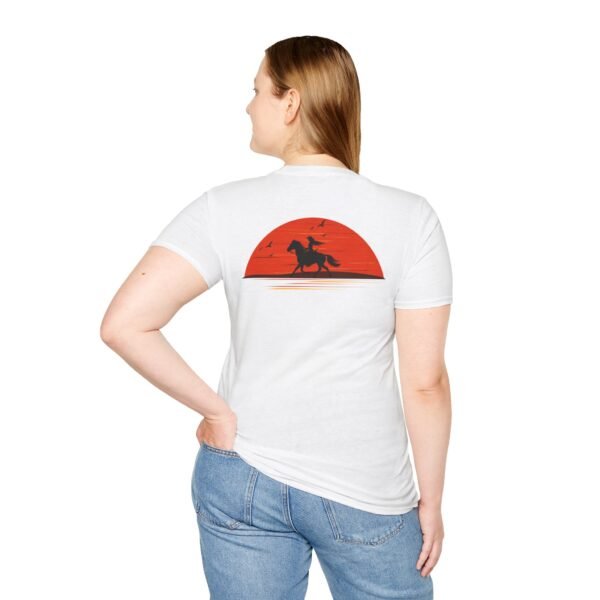 Outsider woman on horse Softstyle T-Shirt