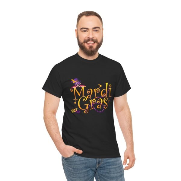 Mardi Gras T Shirt, Festive Unisex Tee, Carnival Graphic Shirt, Party Celebration Top, Louisiana Parade Apparel