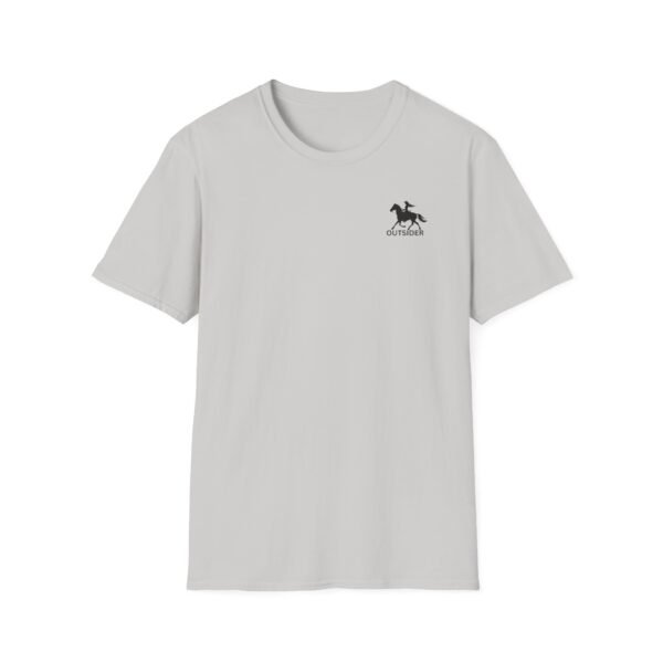 Outsider woman on horse Softstyle T-Shirt - Image 11