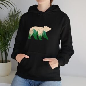 Mountain bear  Heavy Blend unisex Hooded Sweatshirt