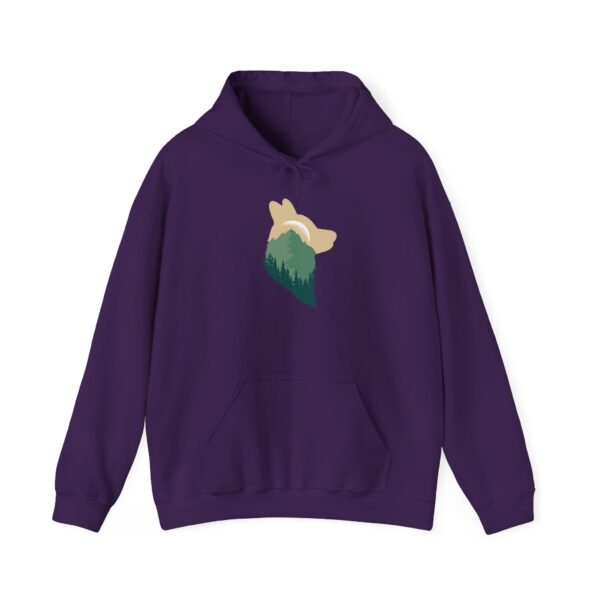 Mountain Wolf unisex Hooded Sweatshirt - Image 22