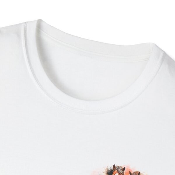 Outsider horse lover unisex Softstyle T-Shirt - Image 7