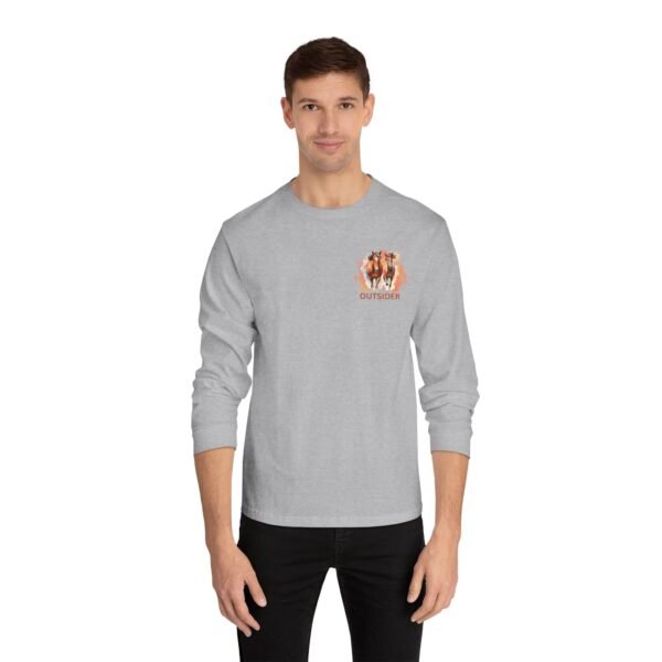 Outsider horse lovers Classic  unisex Long Sleeve T-Shirt - Image 11