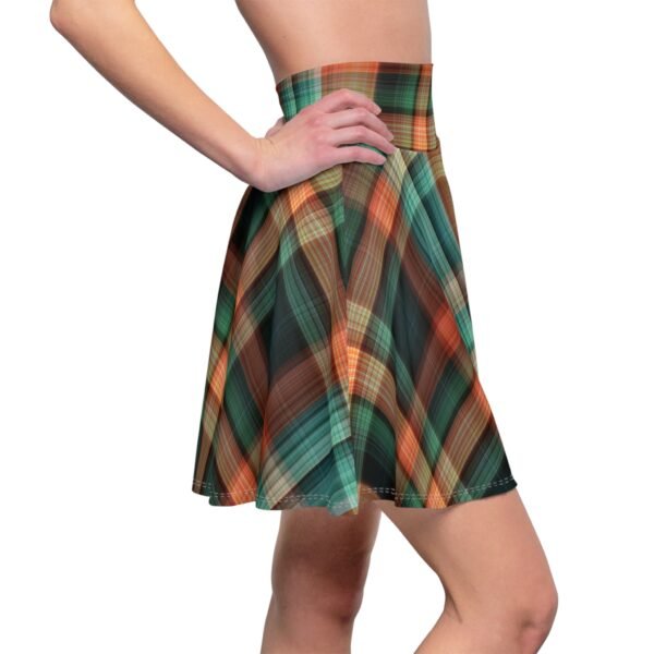 Women's Plaid Skater Skirt - Image 7