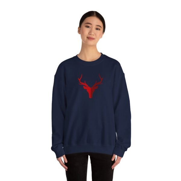 Red deer unisex Crewneck Sweatshirt - Image 37