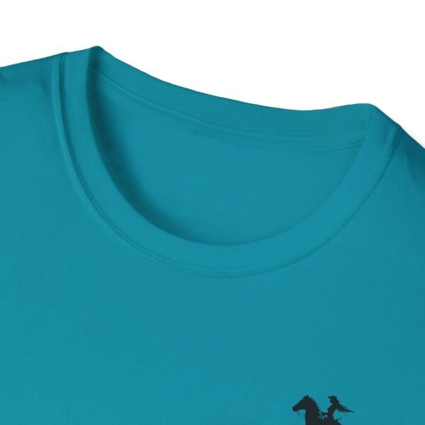 Outsider woman on horse Softstyle T-Shirt - Image 33