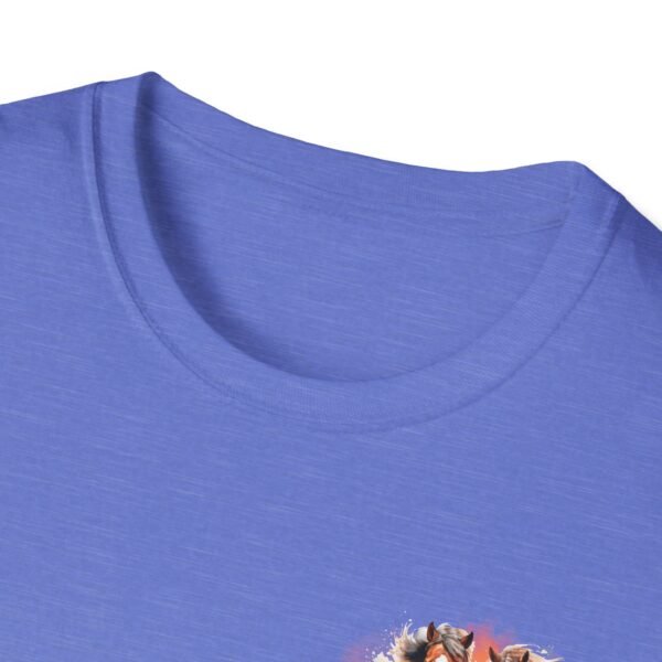 Outsider horse lover unisex Softstyle T-Shirt - Image 31