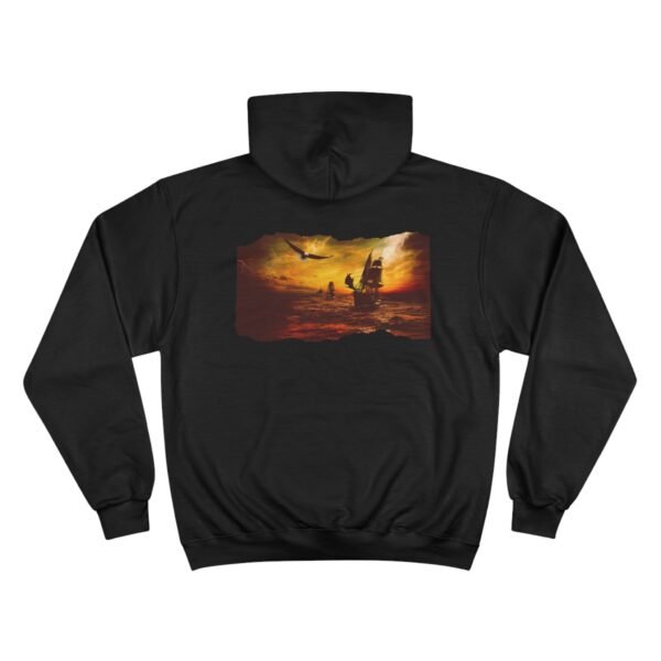 Eagle Storm Champion Hoodie, Unique Graphic Print, Stylish Pullover, Bird Lover Gift, Nature Enthusiast Apparel - Image 22