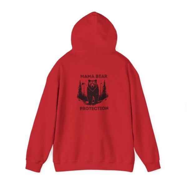 Mama bear protection front and back Hooded Sweatshirt - Image 53