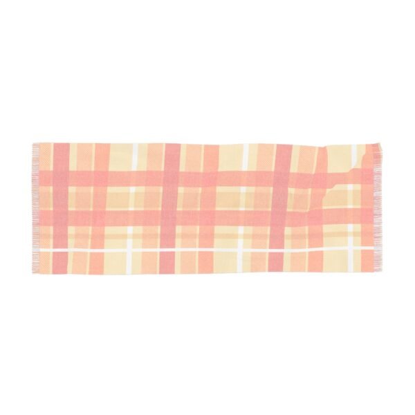 Women's fall plaid Light Scarf - Image 2