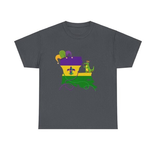 Mardi Gras Louisiana State Graphic Unisex Tee - Image 31