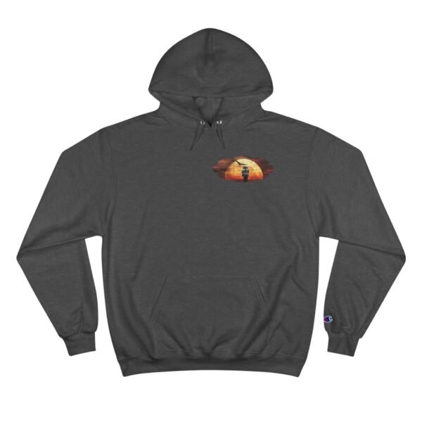 Eagle Storm Champion Hoodie, Unique Graphic Print, Stylish Pullover, Bird Lover Gift, Nature Enthusiast Apparel - Image 13