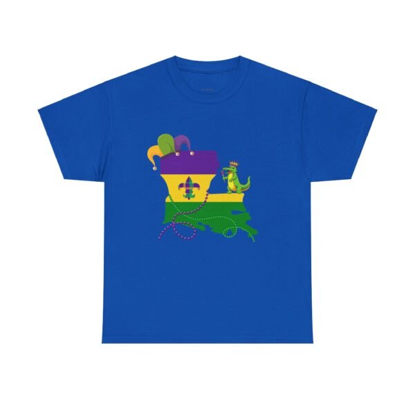 Mardi Gras Louisiana State Graphic Unisex Tee - Image 27