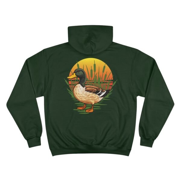 Mallards at Sunset Champion Hoodie, Wildlife Ducks Sweatshirt, Nature Lover Gift, Outdoor Apparel, Bird Watching Jumper, Wildlife