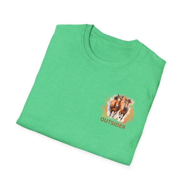 Outsider horse lover unisex Softstyle T-Shirt - Image 24