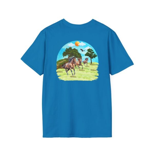 Outsider horse lovers unisex Softstyle T-Shirt - Image 28