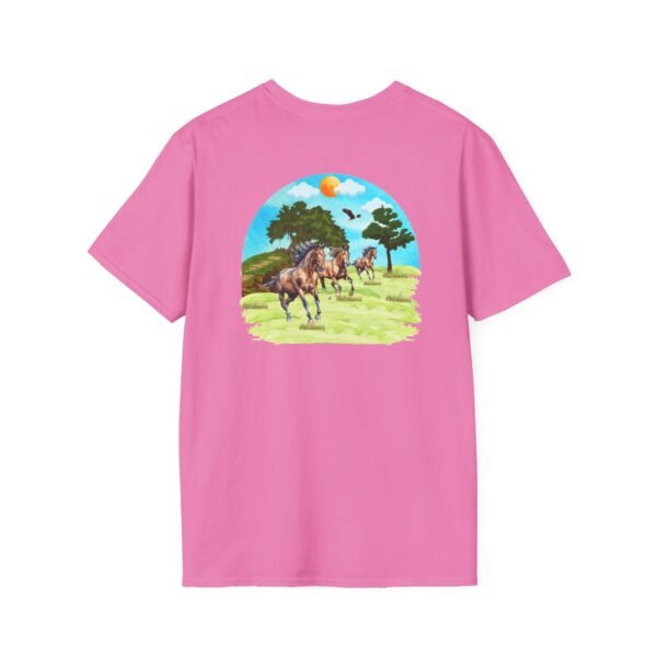 Outsider horse lovers unisex Softstyle T-Shirt - Image 32