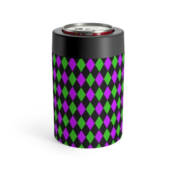 Mardi Gras Can Holder, Festive Drink Sleeve, Party Beverage Insulator, Celebration Beer Cooler, Fun Beverage Huggie - Image 3