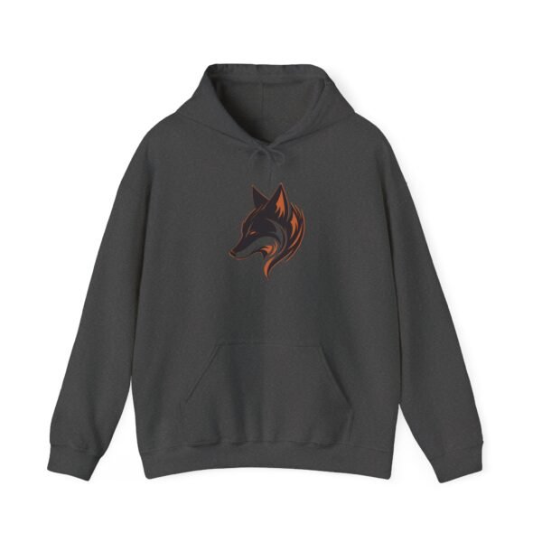 Dark fox Unisex Hooded Sweatshirt - Image 19