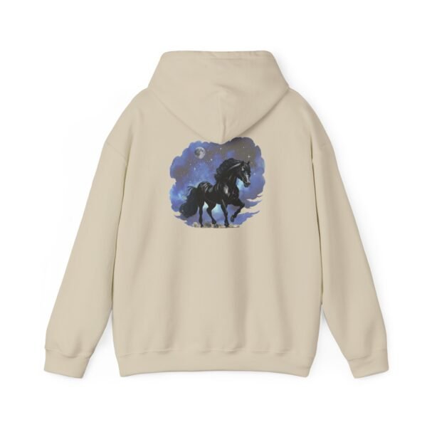 Outsider horse lovers unisex Hooded Sweatshirt - Image 7