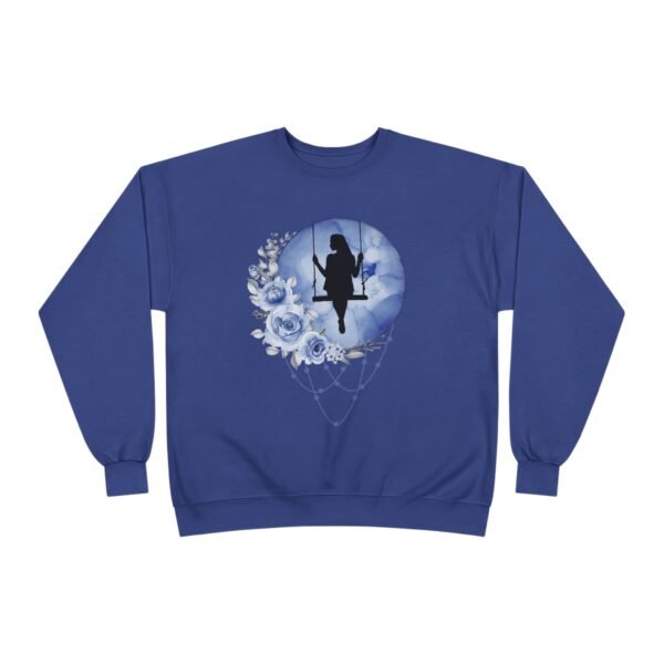 Full Moon Lady Swing Eco Sweatshirt, Moonlit Night Jumper, Nature Lover Gift, Sustainable Crewneck Pullover, Halloween Costume, Boho Chic - Image 19