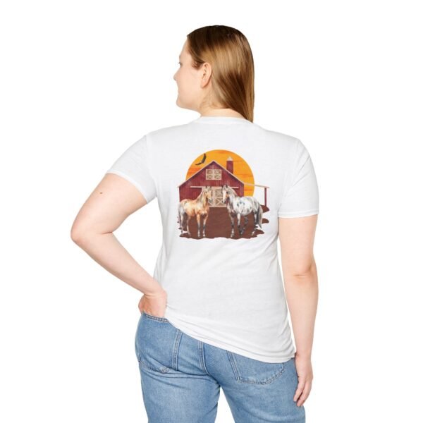 Outsider horse lover unisex Softstyle T-Shirt