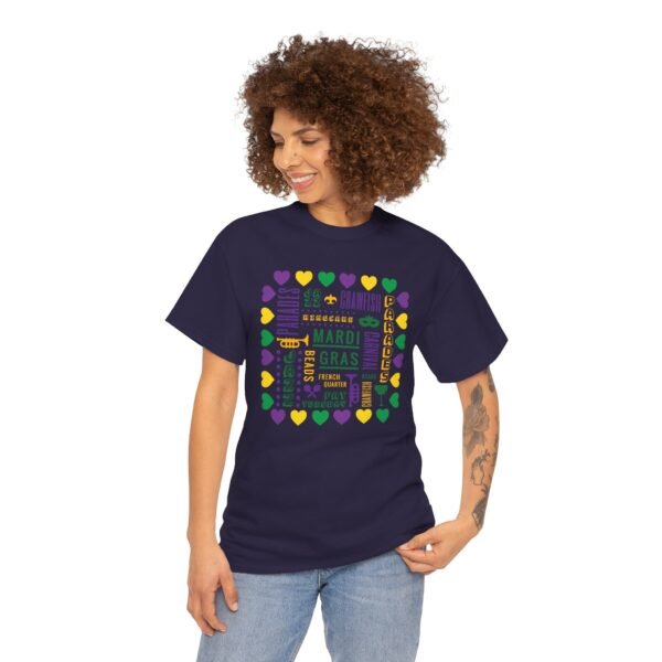 Mardi Gras Tshirt, Fat Tuesday Unisex Tee, Carnival Shirt, Festival Top - Image 5