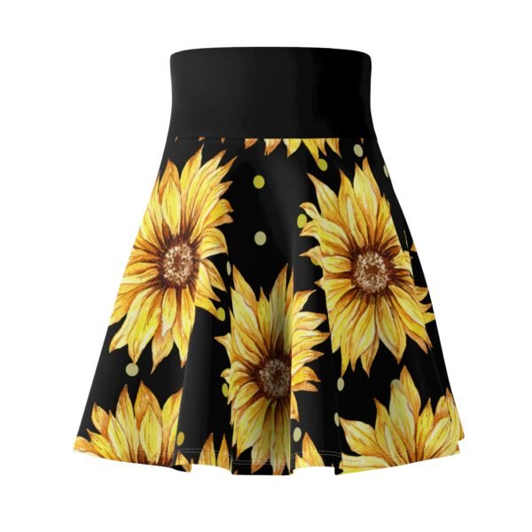 Women's Sunflower Skater Skirt (AOP) - Image 5