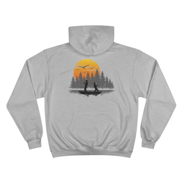 Sunset Fishing Champion Hoodie for Outdoor Enthusiasts