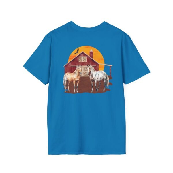 Outsider horse lover unisex Softstyle T-Shirt - Image 34