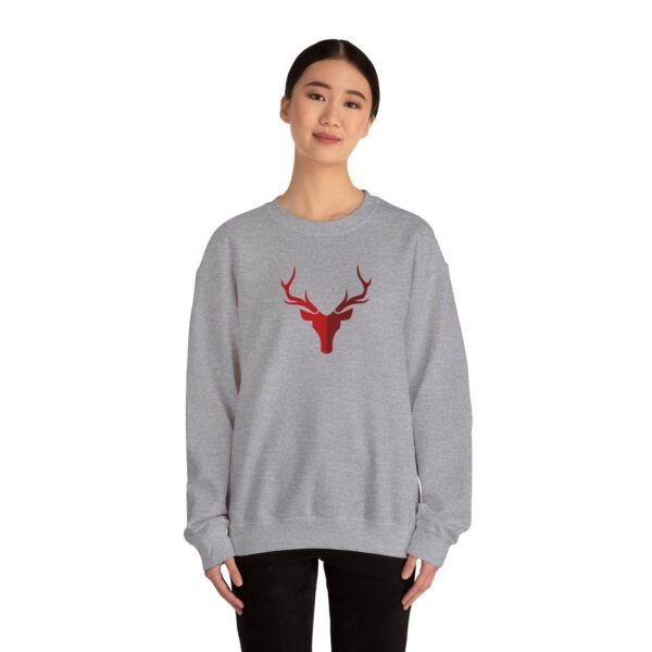 Red deer unisex Crewneck Sweatshirt - Image 17