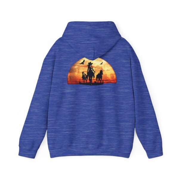 Sunset Western Woman Hoodie, Horse Lover Gift, Cowgirl Apparel, Ranch Life Pullover, Equestrian Wear, Country Sunset Sweatshirt - Image 23