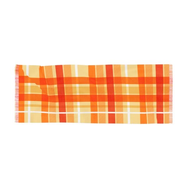 Women's fall plaid Light Scarf - Image 5