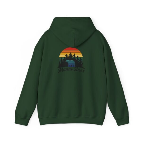 Mama Bear front and back Hooded Sweatshirt - Image 10