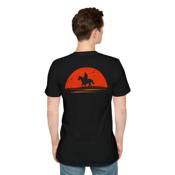 Men's horse riding into the Softstyle T-Shirt