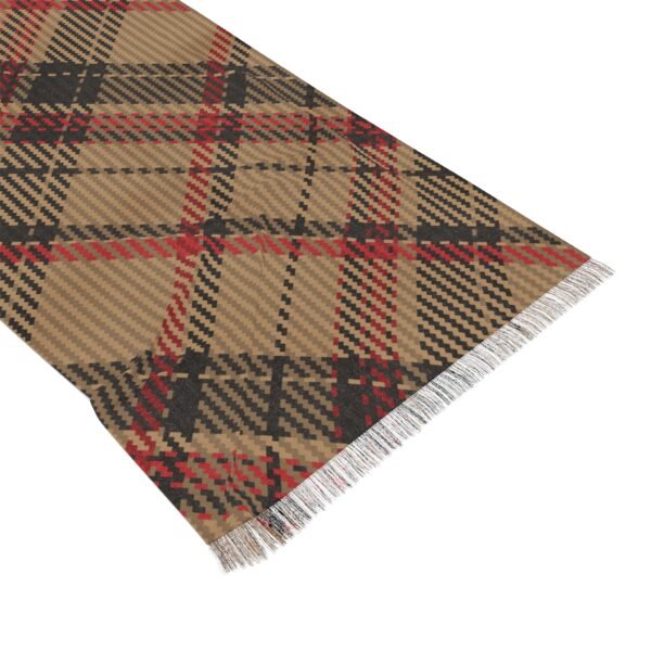 Women's Plaid Scarf - Image 4