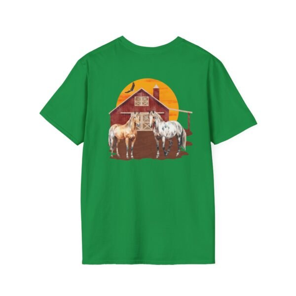 Outsider horse lover unisex Softstyle T-Shirt - Image 18