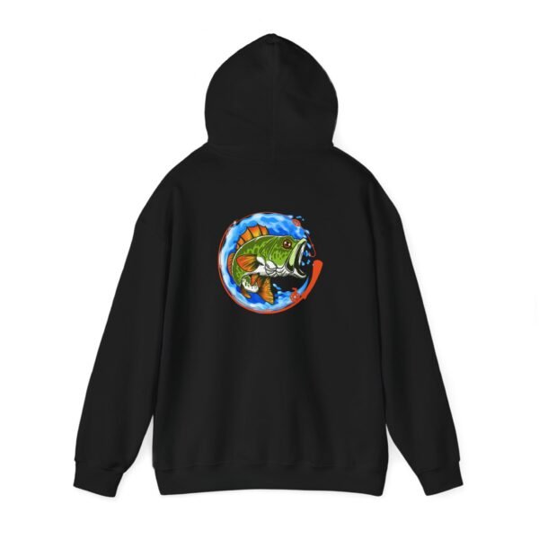 Outsider Bass lovers Fishing unisex Hooded Sweatshirt - Image 13