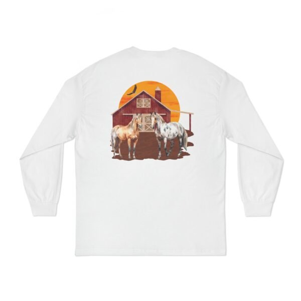 Outsider horse lovers Classic  unisex Long Sleeve T-Shirt - Image 6