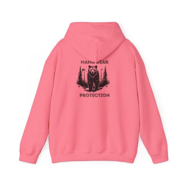 Mama bear protection front and back Hooded Sweatshirt - Image 44