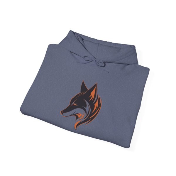 Dark fox Unisex Hooded Sweatshirt - Image 5