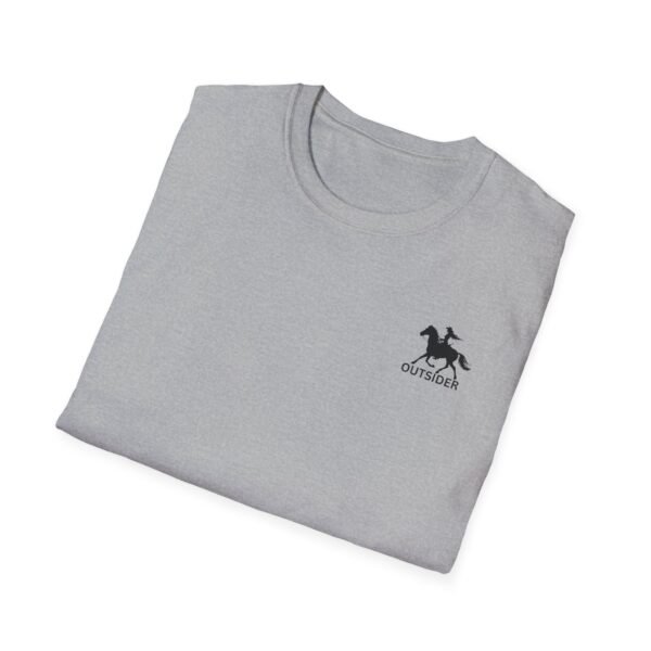 Outsider woman on horse Softstyle T-Shirt - Image 18