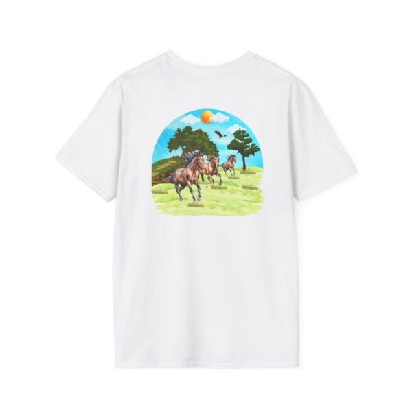 Outsider horse lovers unisex Softstyle T-Shirt - Image 5