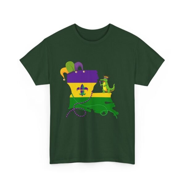 Mardi Gras Louisiana State Graphic Unisex Tee - Image 21