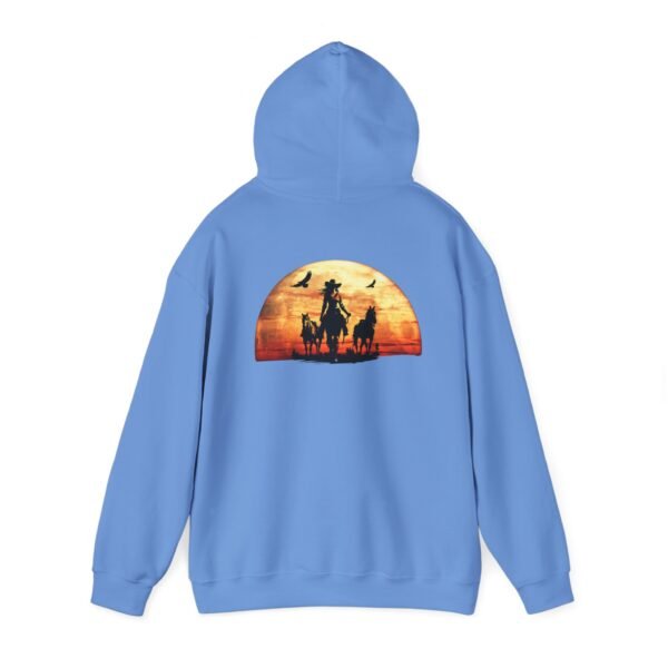 Sunset Western Woman Hoodie, Horse Lover Gift, Cowgirl Apparel, Ranch Life Pullover, Equestrian Wear, Country Sunset Sweatshirt - Image 20
